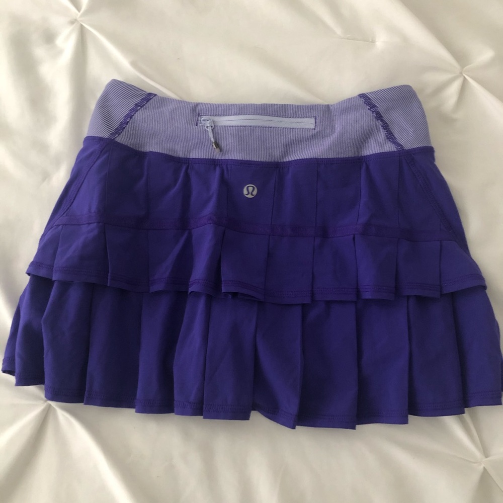 LULU LEMON TENNIS SKIRT